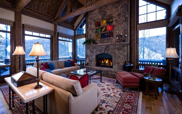 Камин в доме