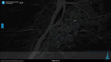 Карта Астрахани в хорошем качестве