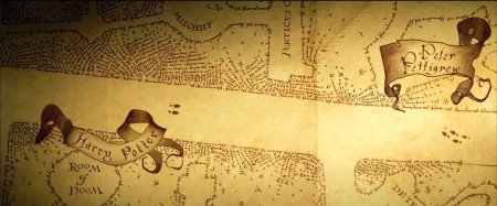 Карта Гарри Поттера шалость удалась