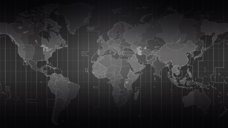 Обои карта мира