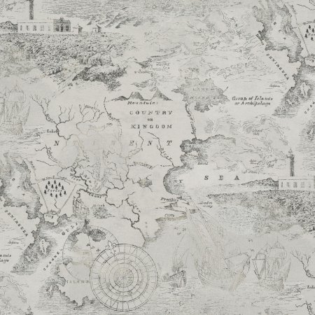 Обои компакт-винил на флизелиновой основе мир карта 45а-280-04 (1,06х10 м)