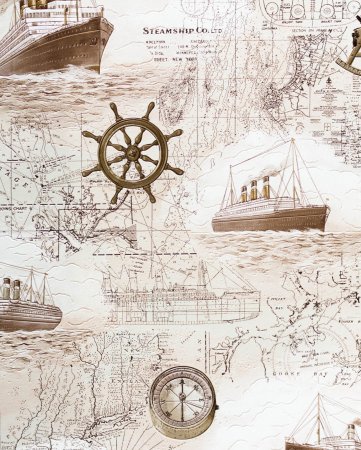 Обои с кораблями для детской