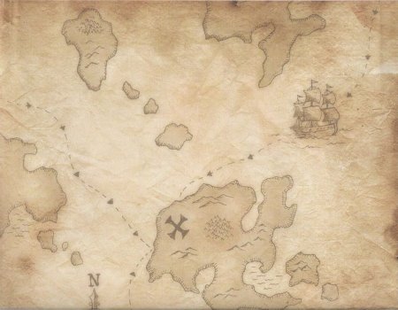 Бумага для карты сокровищ