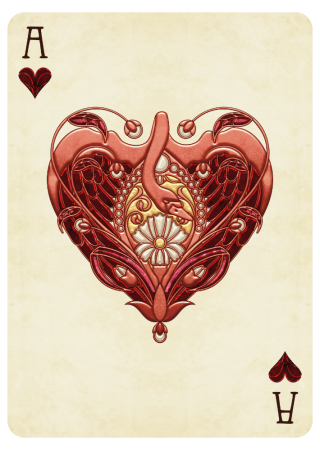 Стилизованные игральные карты