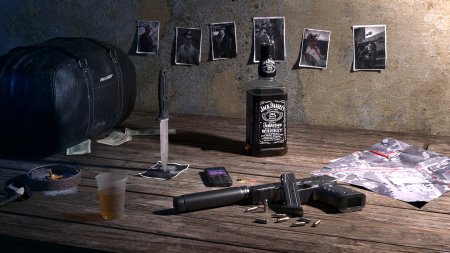 Натюрморт с оружием