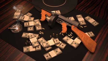 Гангстер с пистолетом