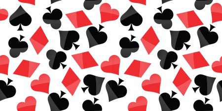 Фон карточные масти