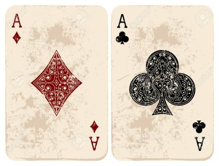 Карта Игральная туз Буби