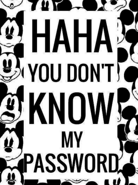 Обои на телефон с надписью ха ха ха тут пароль