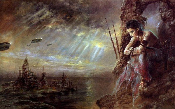 Художник Луис Ройо