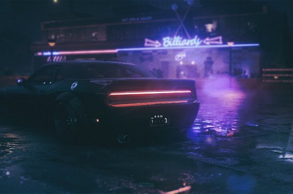 Cyberpunk 2077 машина 4к