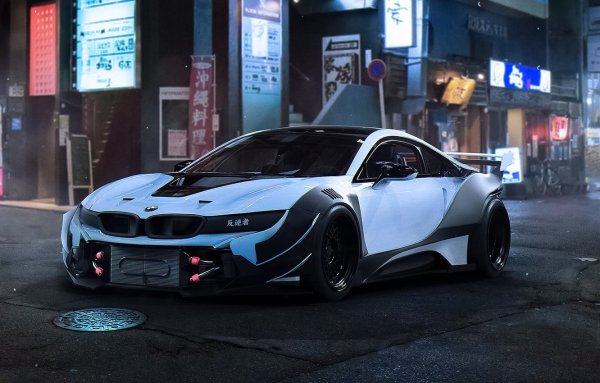 Khyzyl Saleem BMW i8