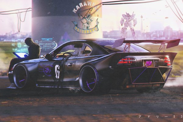 Машины Cyberpunk 2077 Porsche