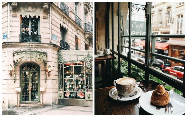 Уютное кафе в Париже