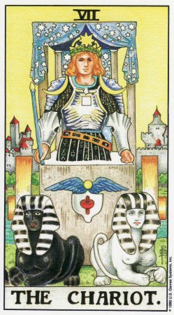 Карта колесница Таро Уэйта