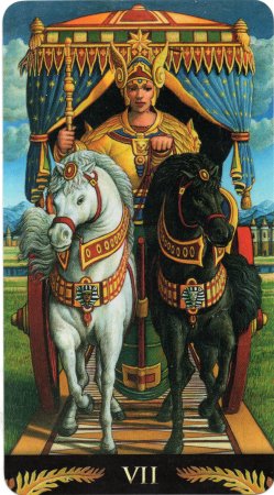 Старший Аркан 7 Таро колесница