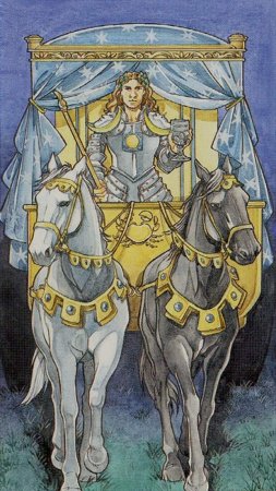 Карта Таро колесница