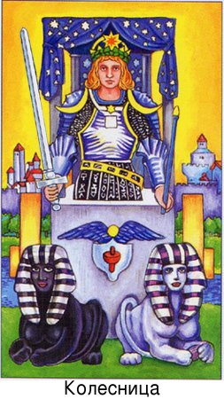Аркан колесничий Таро