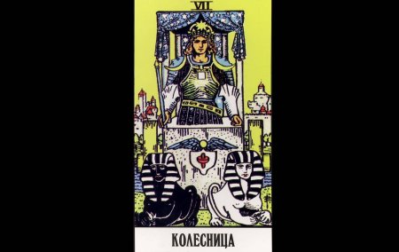 Карта колесница Таро Уэйта