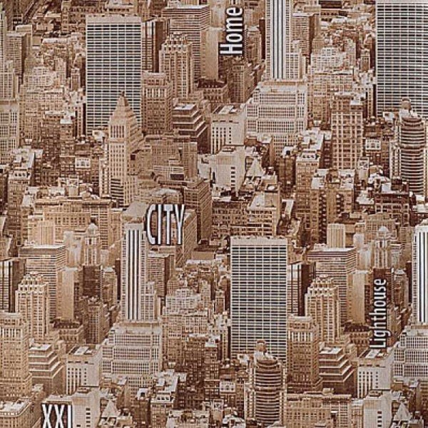 Флизелиновые обои с рисунком города