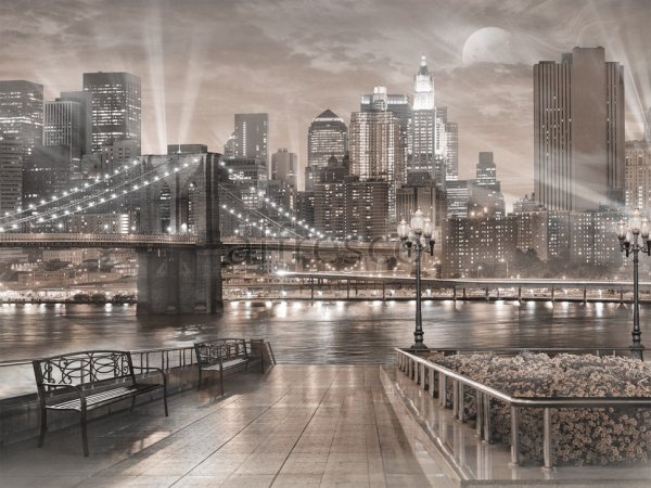 Бруклинский мост Нью-Йорк