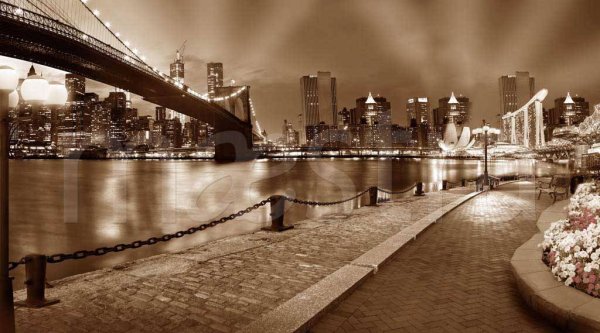 Город сепия