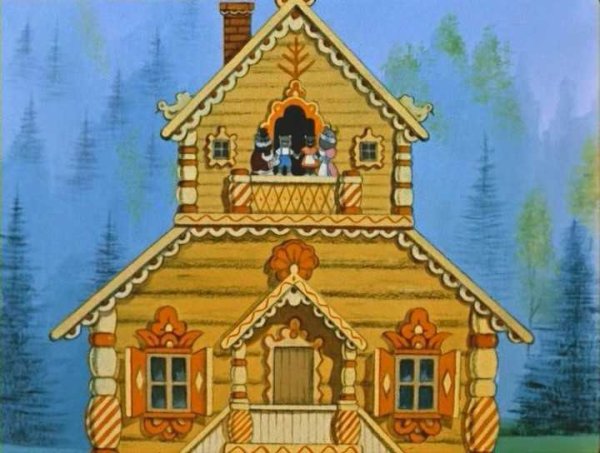 Терем из сказки Кошкин дом