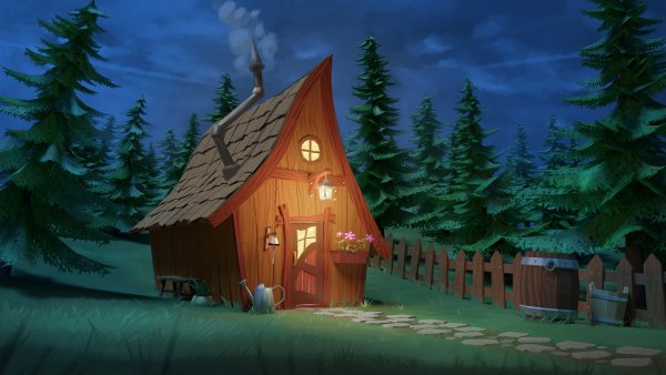 Стилизованный домик