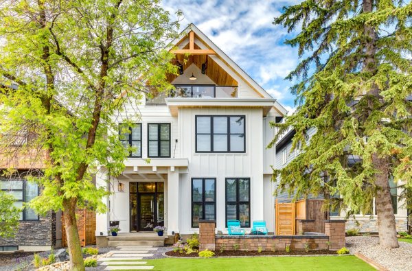 Дом в стиле Модерн фармхаус