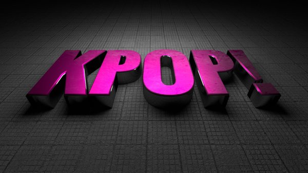 Обои с надписью k-Pop