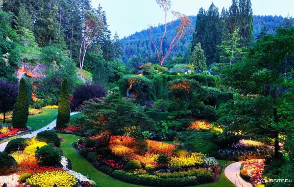 Ванкувер сады Бутчартов