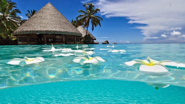 Картинки на рабочий стол Мальдивы