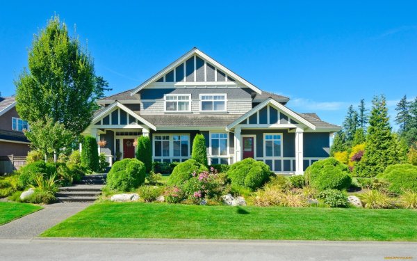 Красивый дом