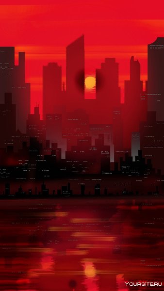 Красный город