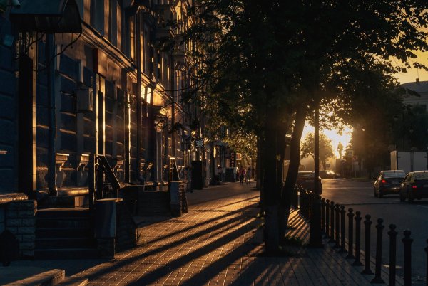 Ночь Псков улицы темные