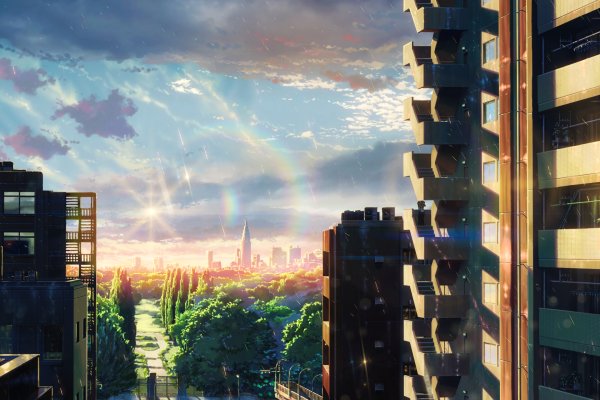 Макото Синкай сад слов