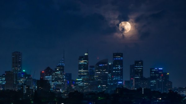 Ночь над городом