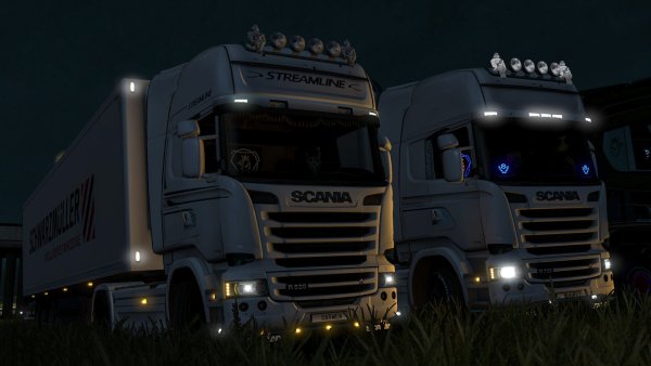 ETS 2 ночной Scania