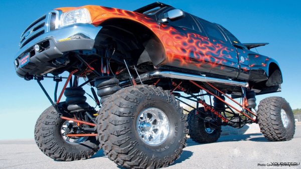 Форд 750 монстр трак