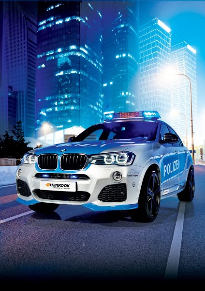 BMW x6m полиция