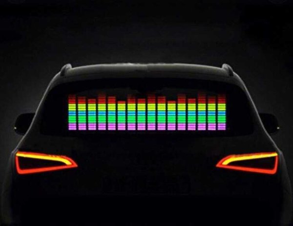 Led car Ambient Light эквалайзер