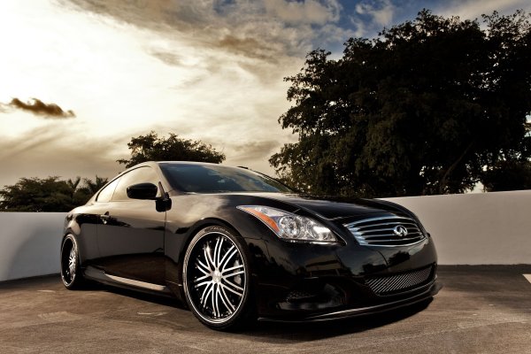 Инфинити g37 черная