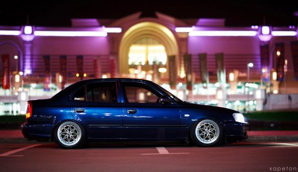 Hyundai Accent стэнс