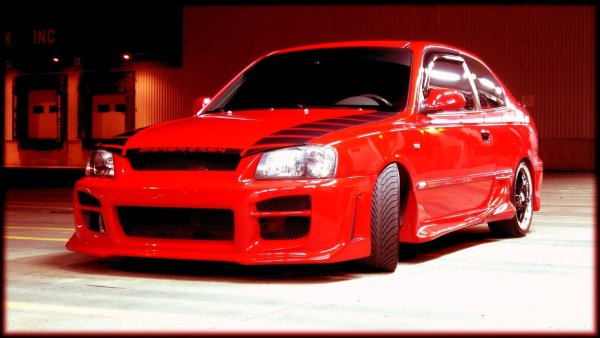 Hyundai Accent 2007 обвес