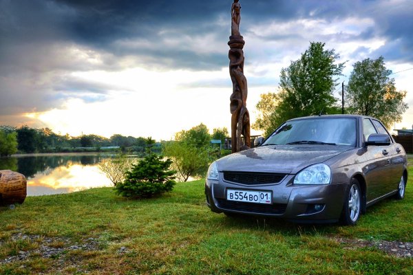 Лада Приора седан кориандр