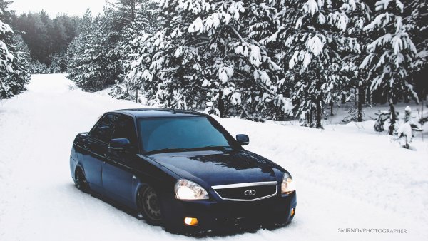 Lada Priora зима 2020