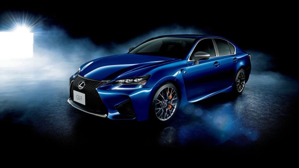 Синий Лексус ЛФ лс