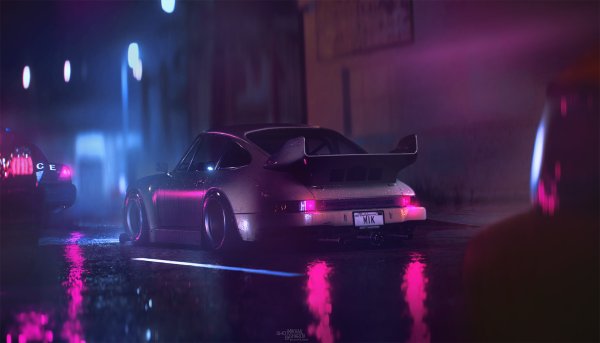 Порше 911 Neon