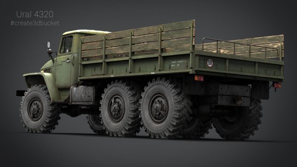 Грузовик Урал 4320 Катюша