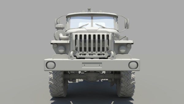 Урал 4320 вид спереди